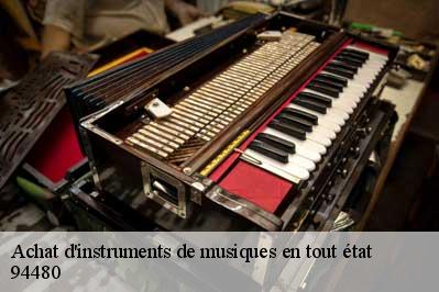 Achat d'instruments de musiques en tout état  94480