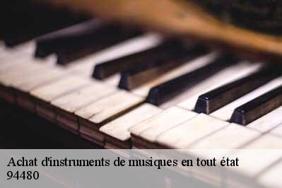 Achat d'instruments de musiques en tout état  94480